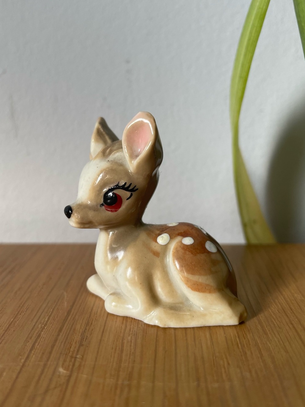 Vintage 1950s Wade Whimsies Disney Hat Box Bambi Figurine Fawn